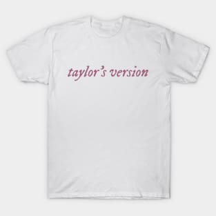 Taylors version (lover color) T-Shirt